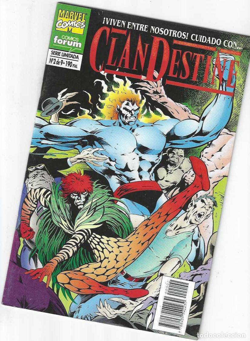 C&oacute;mics: CLANDESTINE N&ordm; 2 - ALAN DAVIS - GRAPA FORUM - BUEN ESTADO - Foto 1