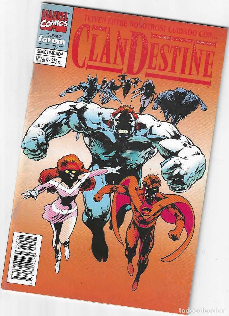 C&oacute;mics: CLANDESTINE N&ordm; 1 - ALAN DAVIS - GRAPA FORUM - BUEN ESTADO - Foto 1