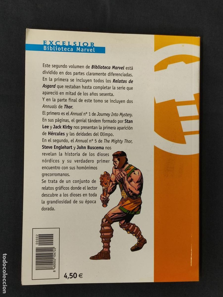 C&oacute;mics: BIBLIOTECA MARVEL - EL PODEROSO THOR - N&ordm; 2 - FORUM - - Foto 2