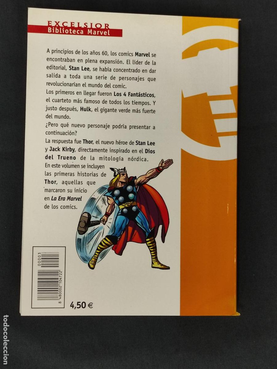 C&oacute;mics: BIBLIOTECA MARVEL - EL PODEROSO THOR - N&ordm; 3 - FORUM - - Foto 2