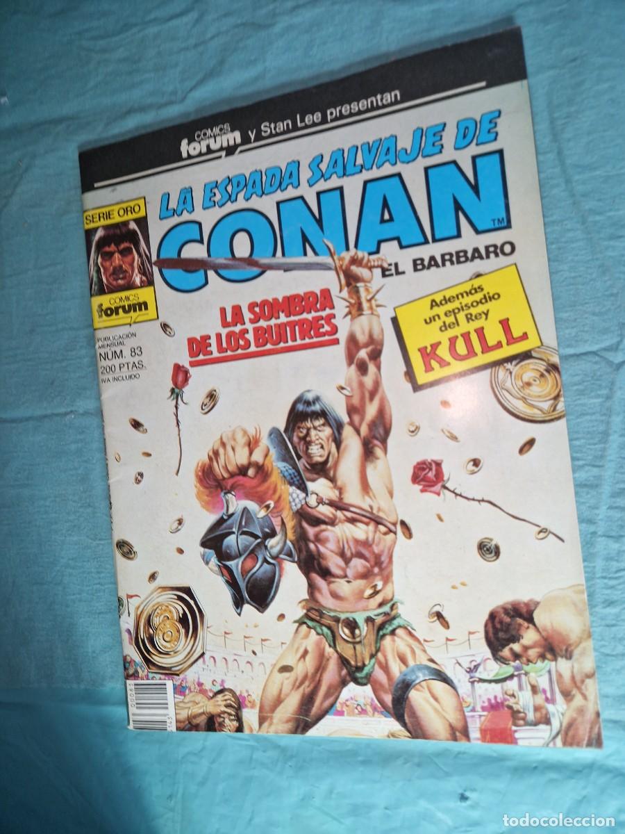 C&oacute;mics: TEBEO LA ESPADA SALVAJE DE CONAN NUM 83 - Foto 1