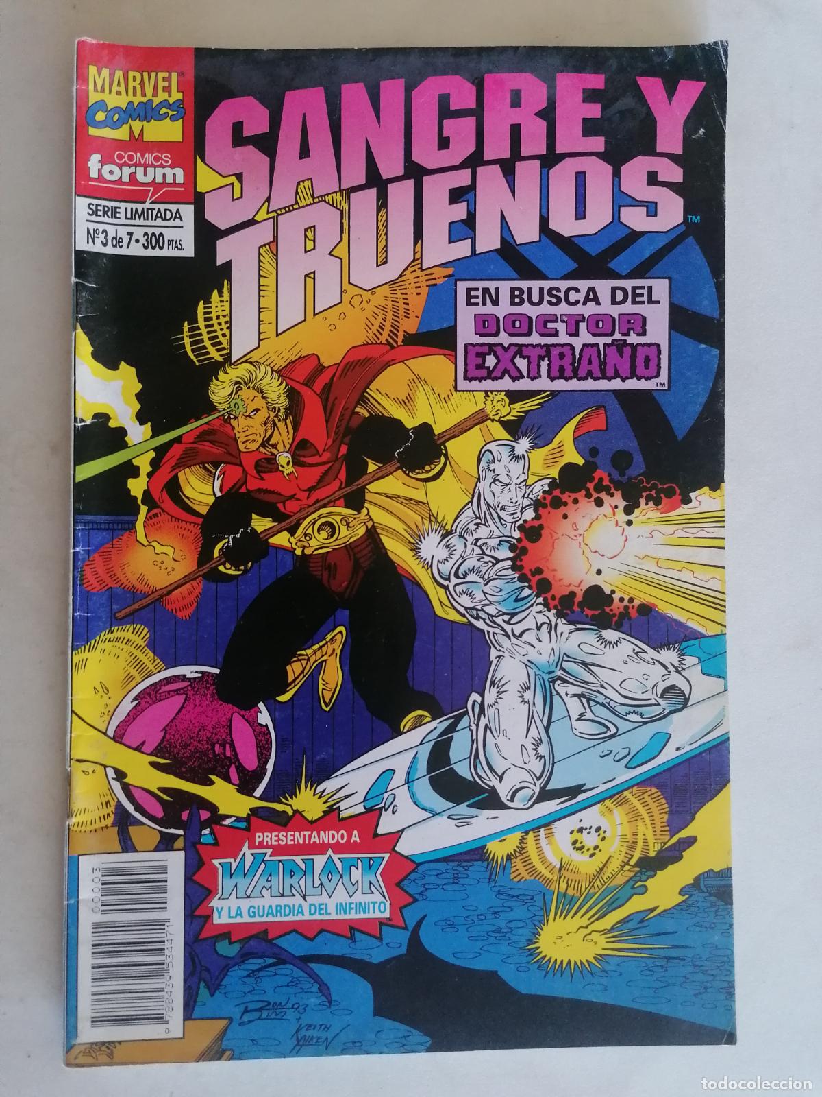 C&oacute;mics: SANGRE Y TRUENOS, SERIE LIMITADA N&ordm; 3 DE 7 - Foto 1