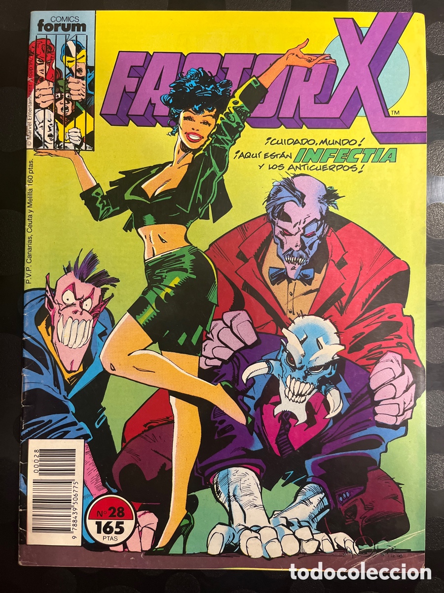 C&oacute;mics: FACTOR X VOL.1 N.28 FAMA ( 1988/1995 ) - Foto 1