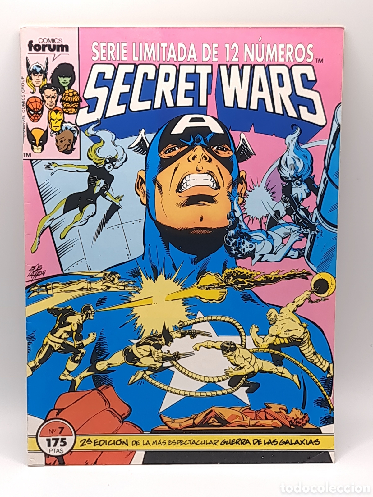 C&oacute;mics: EXCELENTE ESTADO SECRET WARS 7 FORUM COMICS GRAPA - Foto 1