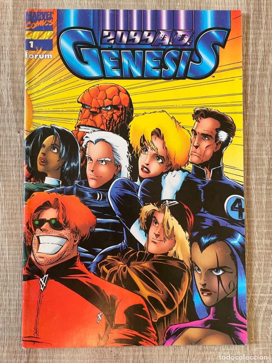 Fumetti: C&oacute;mic &rdquo;2099 A.D. G&eacute;nesis&rdquo; de Editorial C&oacute;mics Forum.