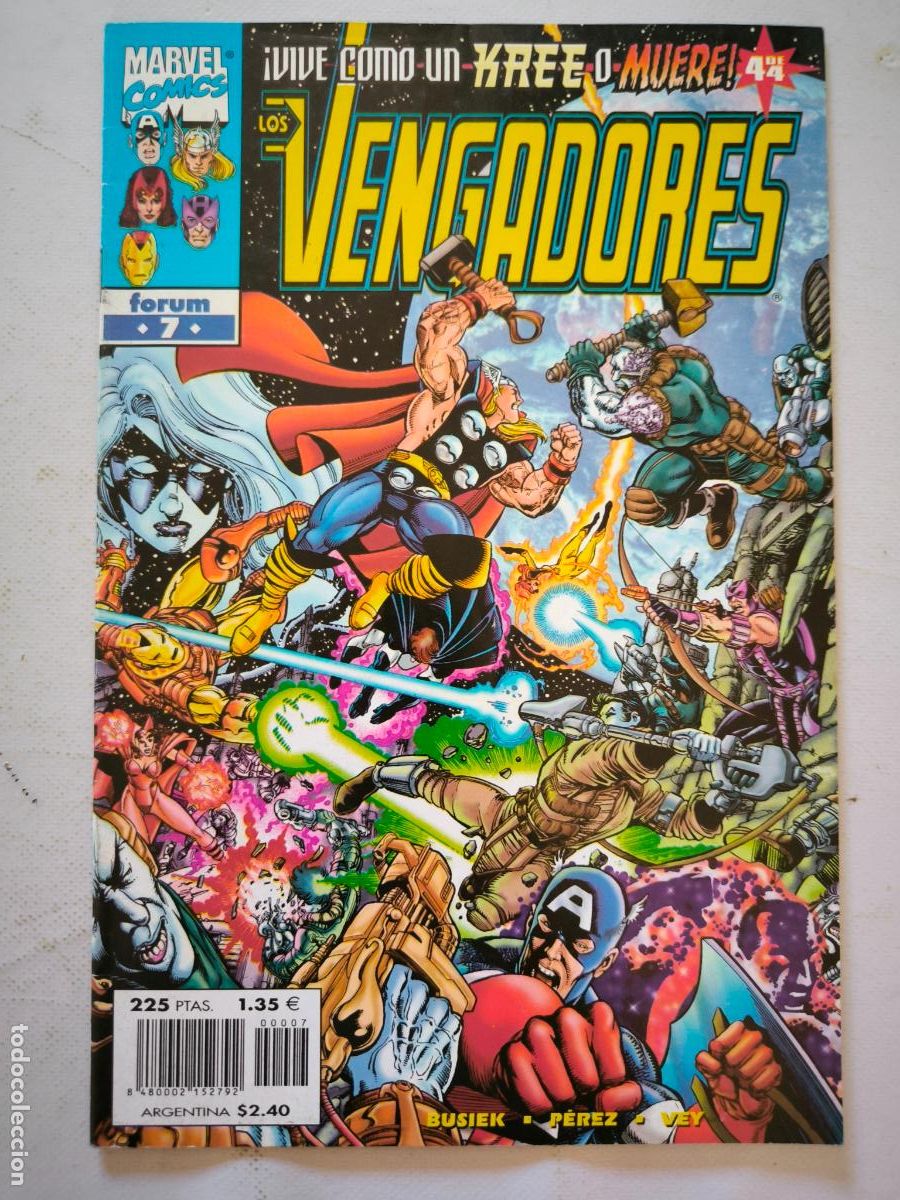 C&oacute;mics: LOS VENGADORES VOL. 4 N&ordm; 7 - MARVEL, FORUM (IB) - Foto 1