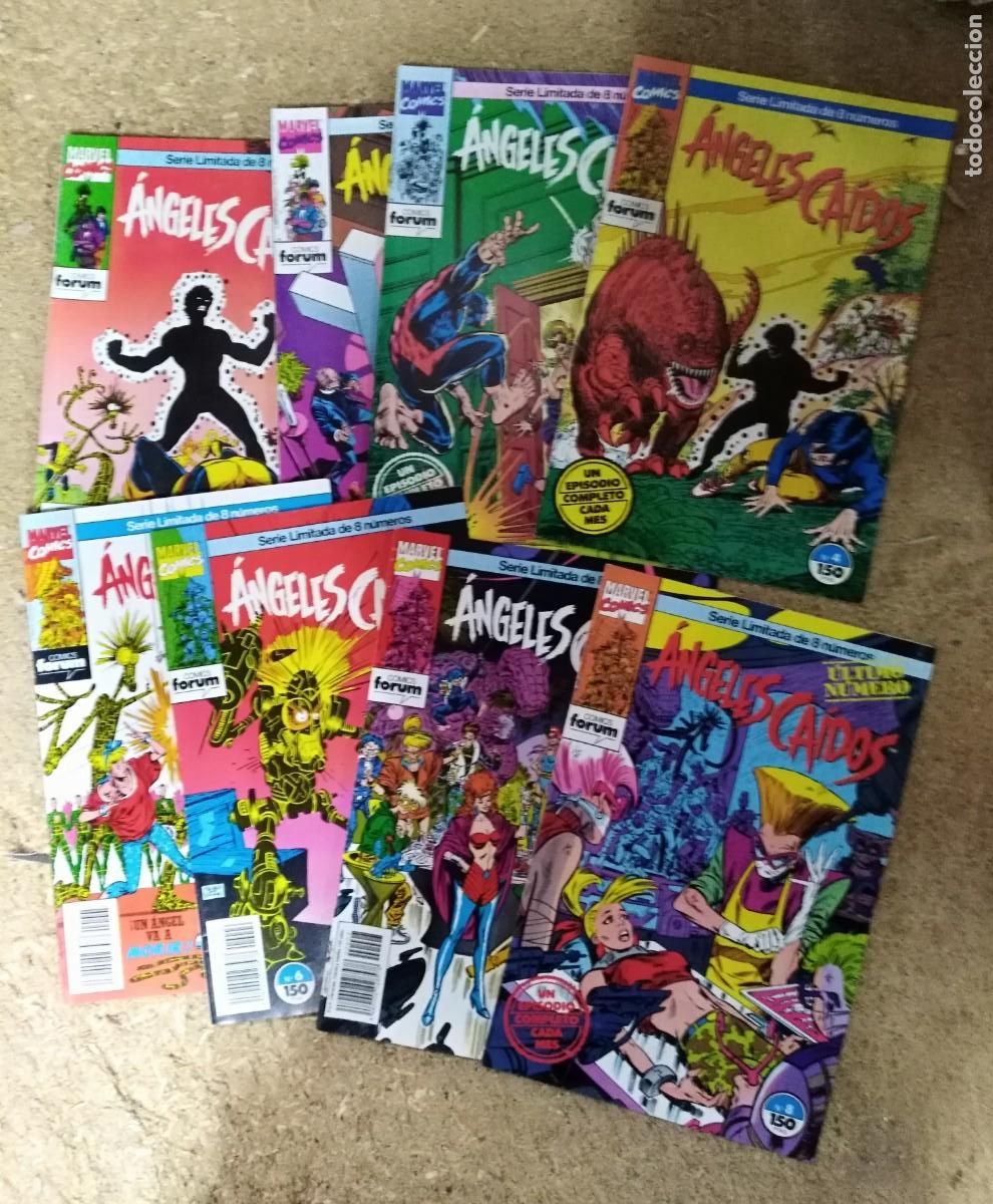 Fumetti: Angeles Caidos.Serie limitada de 8 numeros.Grapa.Marvel.Forum