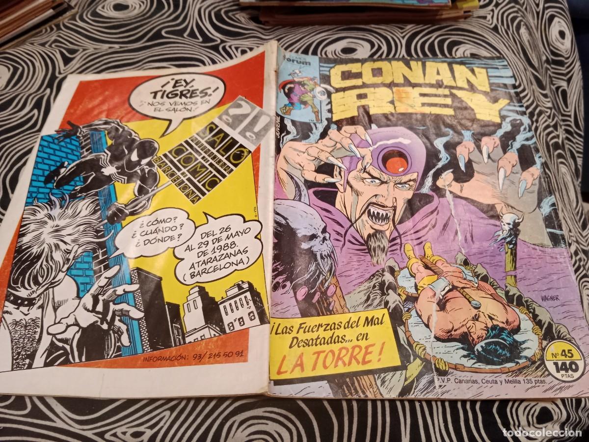 C&oacute;mics: CONAN REY. N&ordm; 45 FORUM 1988 - Foto 1
