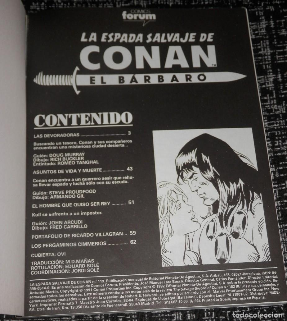 C&oacute;mics: COMIC CONAN EL BARBARO - Foto 3