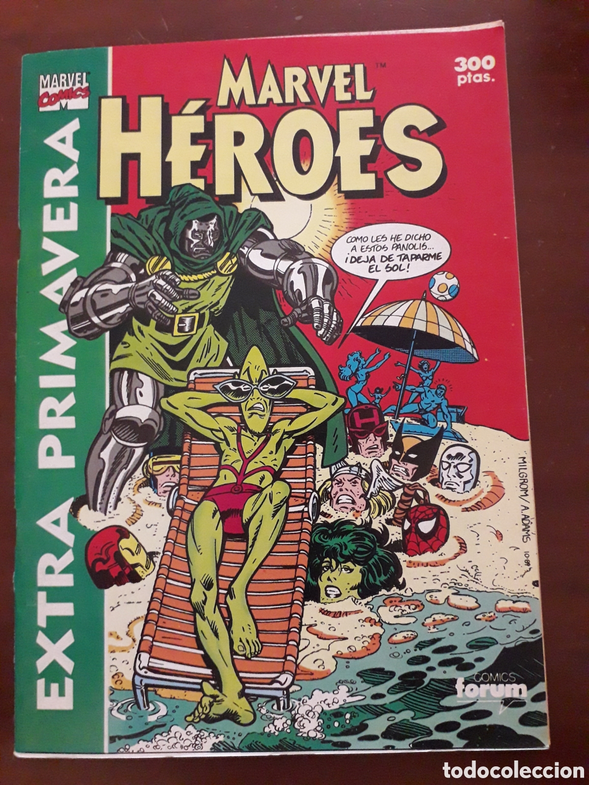 C&oacute;mics: Marvel H&eacute;roes Extra Primavera 1991. Muy buen estado - Foto 1