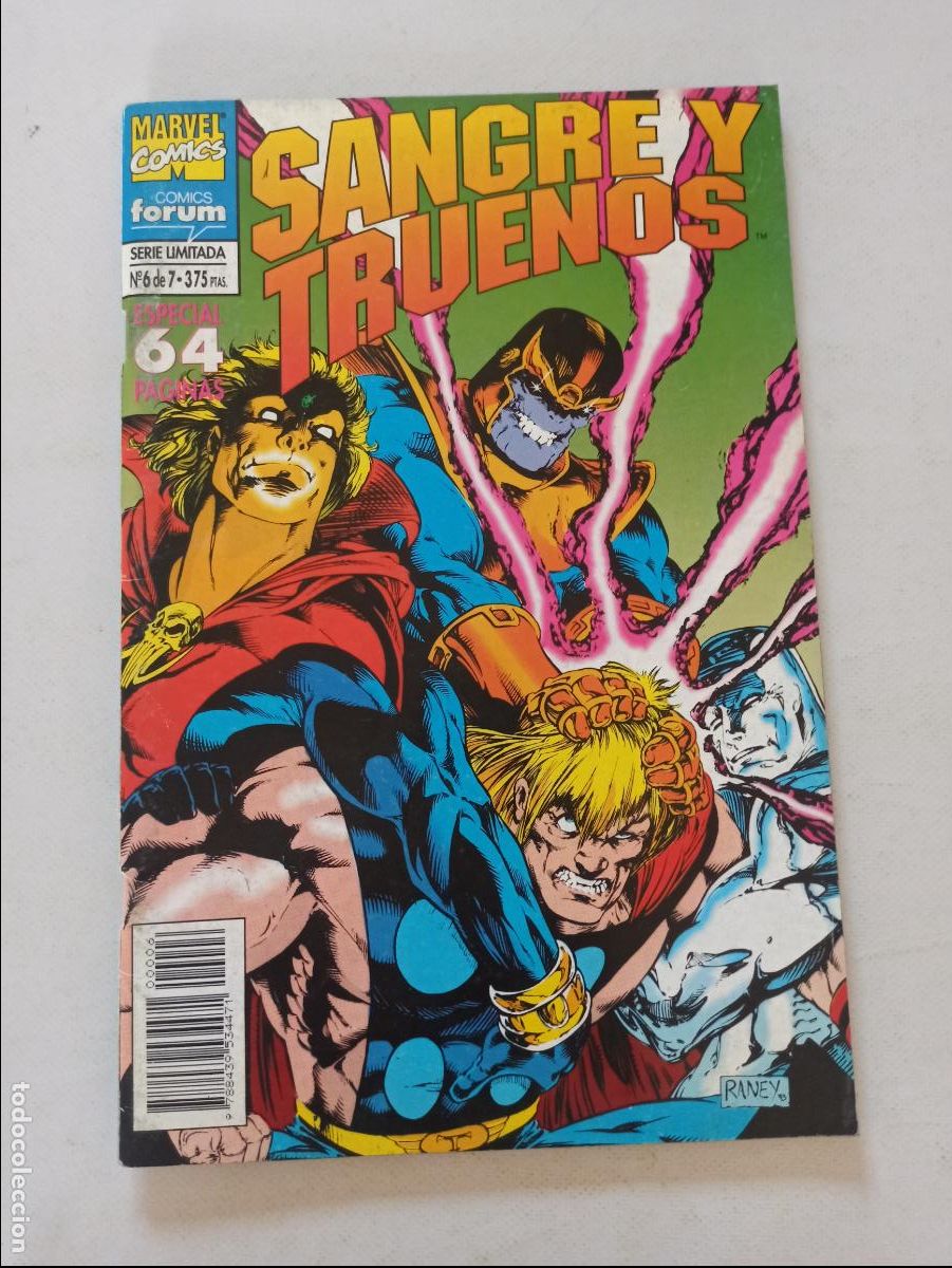 C&oacute;mics: SANGRE Y TRUENOS N&ordm; 6 DE 7 - MARVEL - FORUM (8J) - Foto 1
