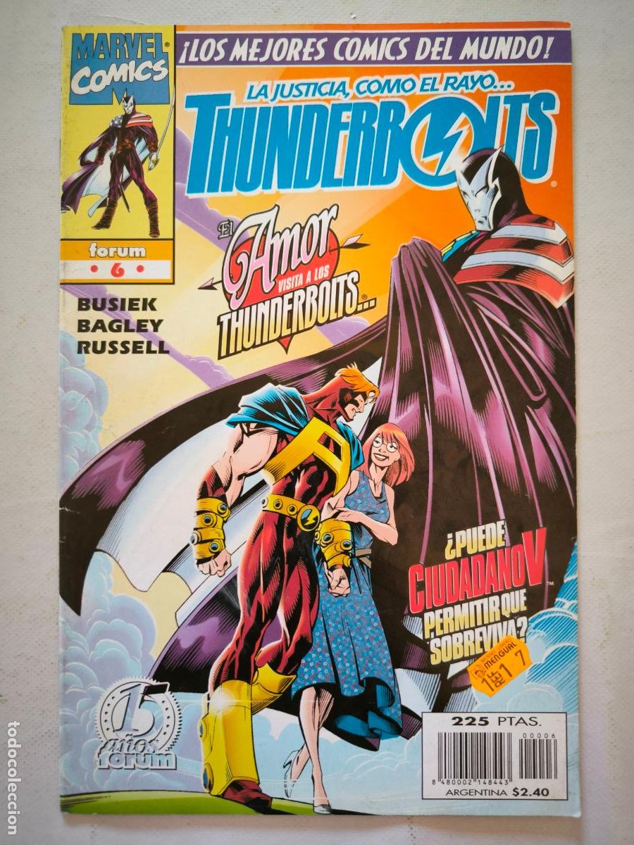 C&oacute;mics: THUNDERBOLTS N&ordm; 6 - MARVEL - FORUM (HA) - Foto 1