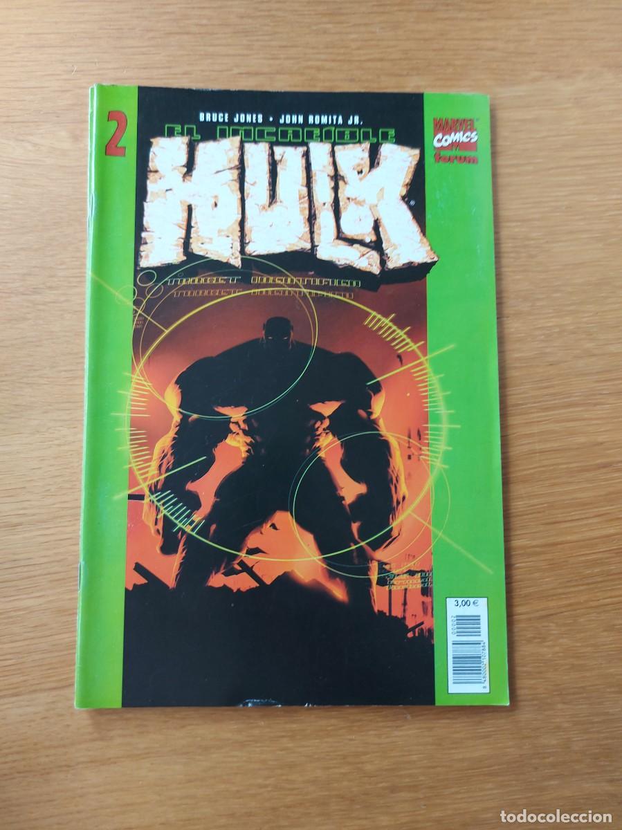 C&oacute;mics: LOTE CON LOS N&Uacute;MEROS 2 Y 3 DE EL INCRE&Iacute;BLE HULK VOL. 5 (DE 13). GRAPA. FORUM. MARVEL. 2004. - Foto 2