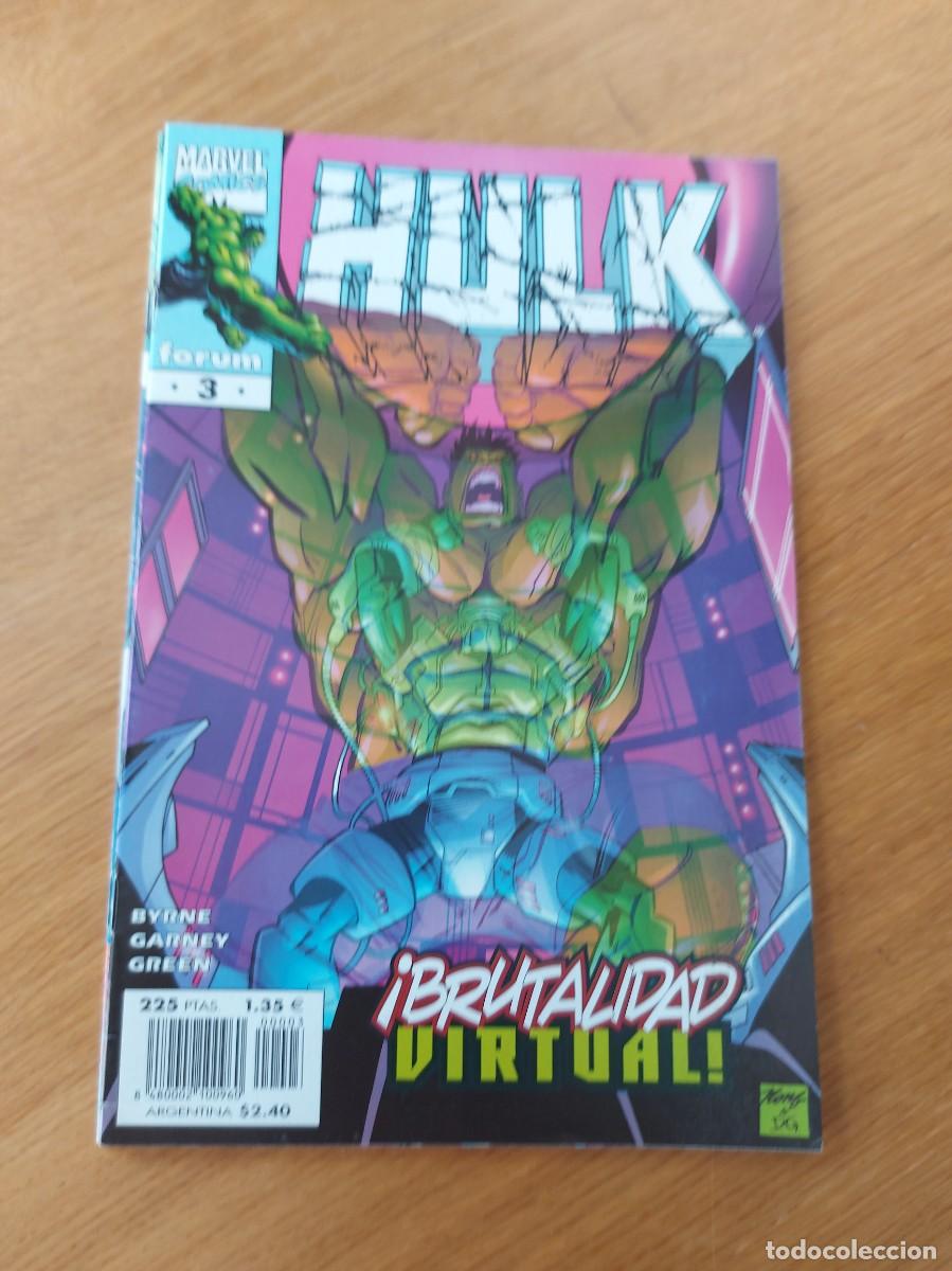 C&oacute;mics: LOTE 4 PRIMEROS N&Uacute;MEROS DE HULK VOL. IV (DE 12). GRAPA. FORUM. MARVEL. 2000. - Foto 4