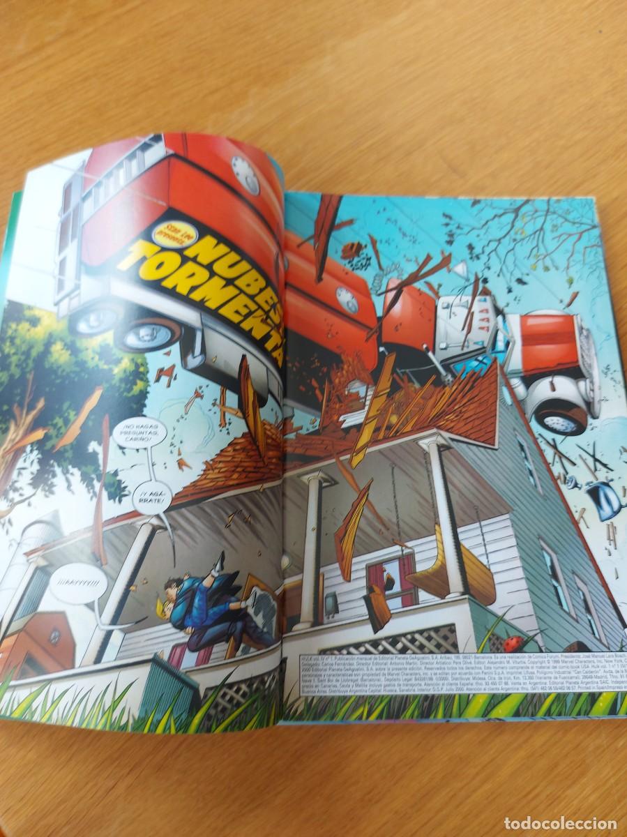 C&oacute;mics: LOTE 4 PRIMEROS N&Uacute;MEROS DE HULK VOL. IV (DE 12). GRAPA. FORUM. MARVEL. 2000. - Foto 6