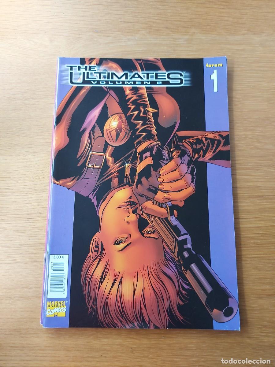C&oacute;mics: LOTE 3 EJEMPLARES DE THE ULTIMATES VOL. 2 (DE 4). GRAPA. FORUM. MARVEL. 2004. - Foto 2