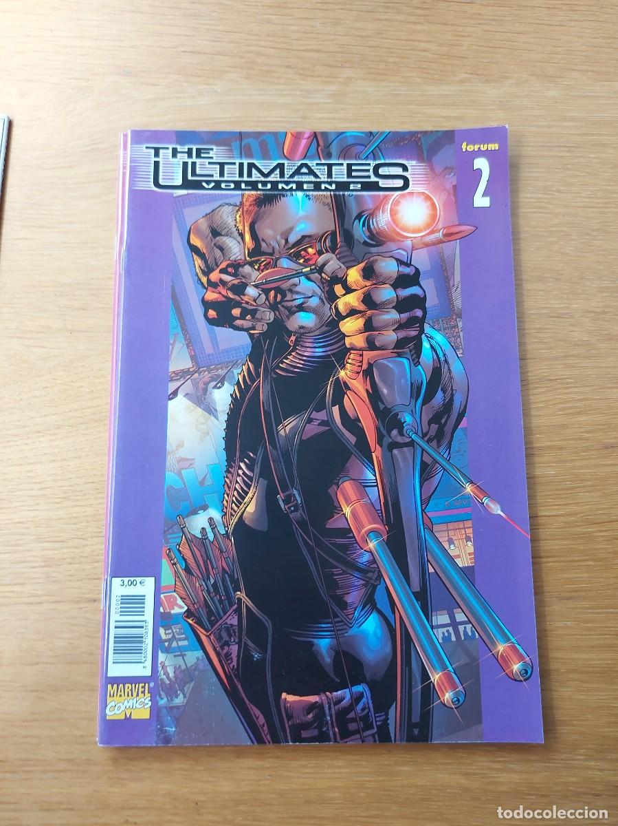 C&oacute;mics: LOTE 3 EJEMPLARES DE THE ULTIMATES VOL. 2 (DE 4). GRAPA. FORUM. MARVEL. 2004. - Foto 3