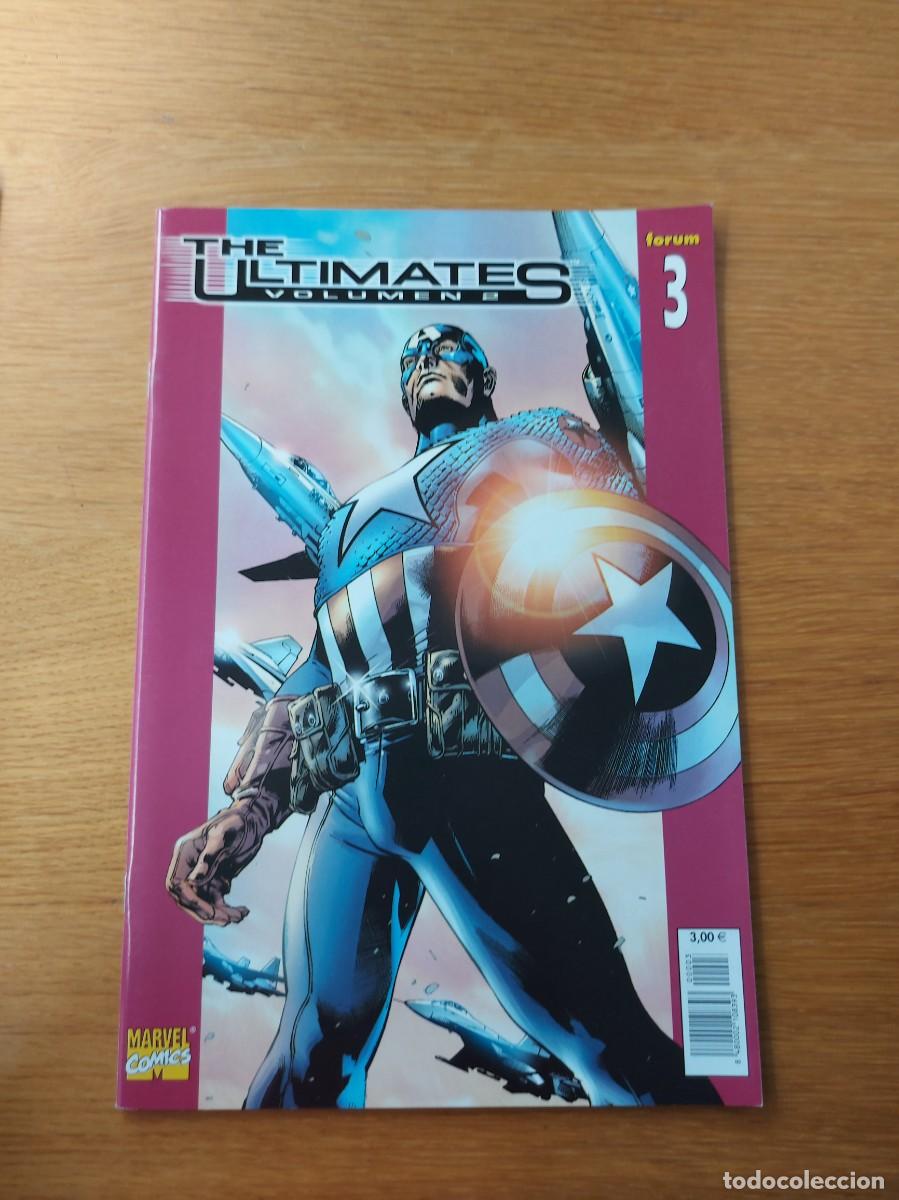 C&oacute;mics: LOTE 3 EJEMPLARES DE THE ULTIMATES VOL. 2 (DE 4). GRAPA. FORUM. MARVEL. 2004. - Foto 4