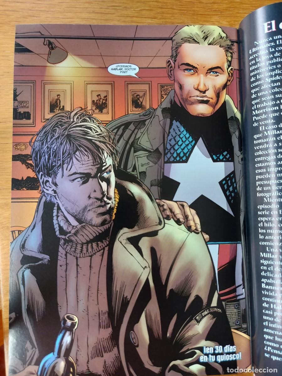 C&oacute;mics: LOTE 3 EJEMPLARES DE THE ULTIMATES VOL. 2 (DE 4). GRAPA. FORUM. MARVEL. 2004. - Foto 8