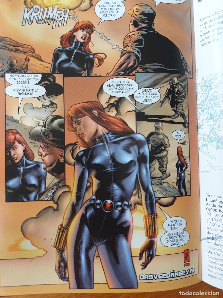 C&oacute;mics: LOTE CON 2 EJEMPLARES (DE 3) DE VIUDA NEGRA VOL. 1. GRAPA. FORUM. MARVEL. 2000. - Foto 13