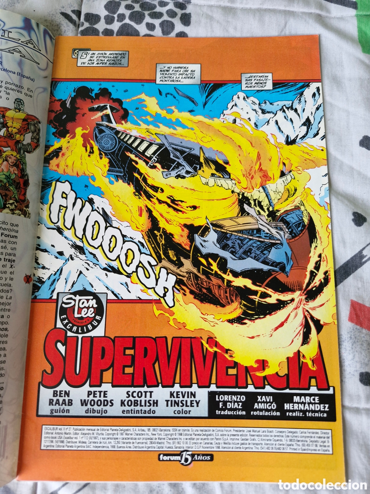 C&oacute;mics: EXCALIBUR 27 - VOL 2 - 27 - MARVEL COMICS - FORUM - Foto 3