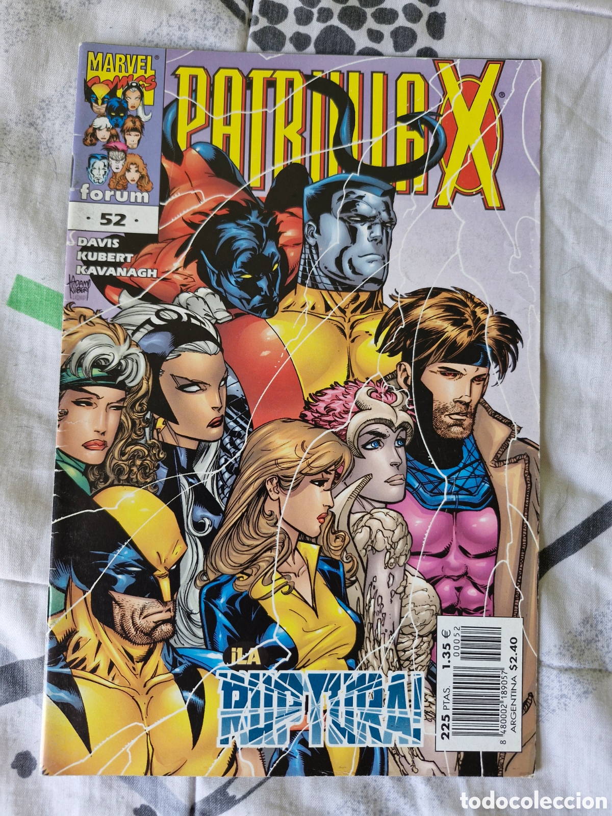 C&oacute;mics: LA PATRULLA X - SERIE REGULAR - VOL 2 - N&Uacute;MERO 52 - MARVEL COMICS - FORUM - Foto 1