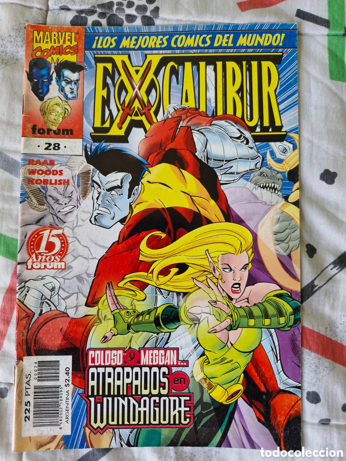 C&oacute;mics: EXCALIBUR - N&Uacute;MERO 28 - VOL 2 - MARVEL COMICS - FORUM - Foto 1