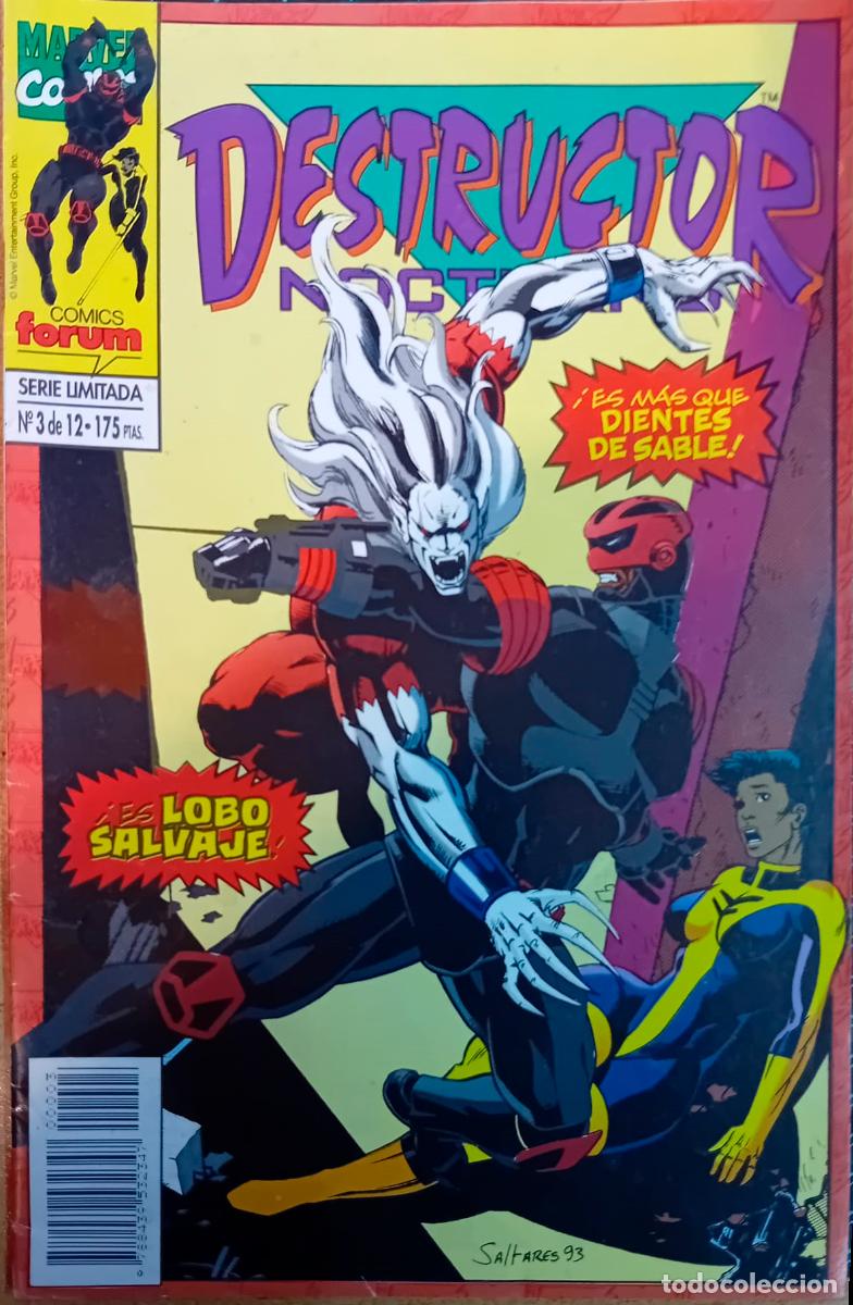 C&oacute;mics: COMICS MARVEL : destructor nocturno n&ordm;3 buen estado - Foto 1
