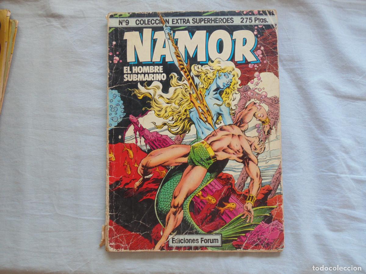 C&oacute;mics: Coleccion Extra Superheroes n&ordm; 9. NAMOR. Marvel // Forum. - Foto 1