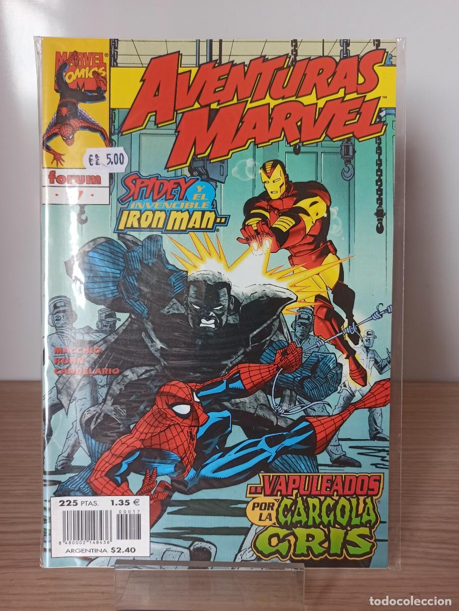C&oacute;mics: AVENTURAS MARVEL - IRON MAN Y SPIDERMAN (Ed. Comics F&oacute;rum) N&ordm; 17 - Foto 1