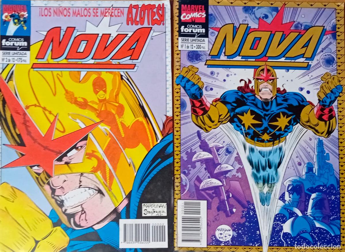 C&oacute;mics: comic Nova n&ordm; 1 y 2 Marvel comics 2 ejemplares marvel comics - Foto 1