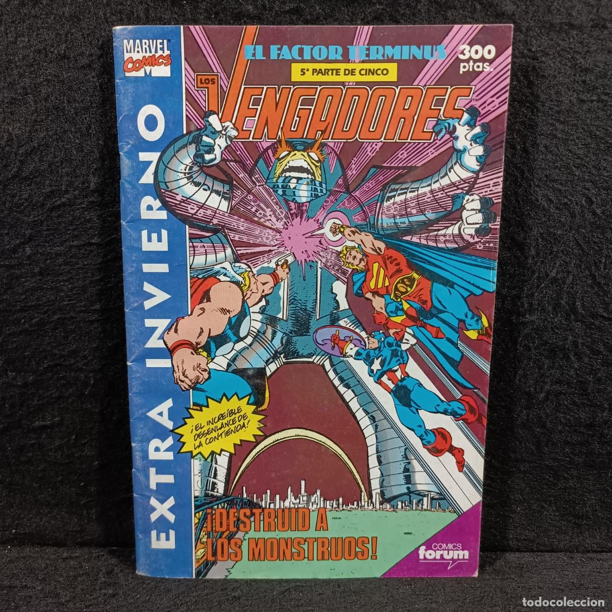 C&oacute;mics: LOS VENGADORES - EXTRA INVIERNO - EL FACTOR TERMINUS - MARVEL COMICS - FORUM / CAA - 29.186 - Foto 1