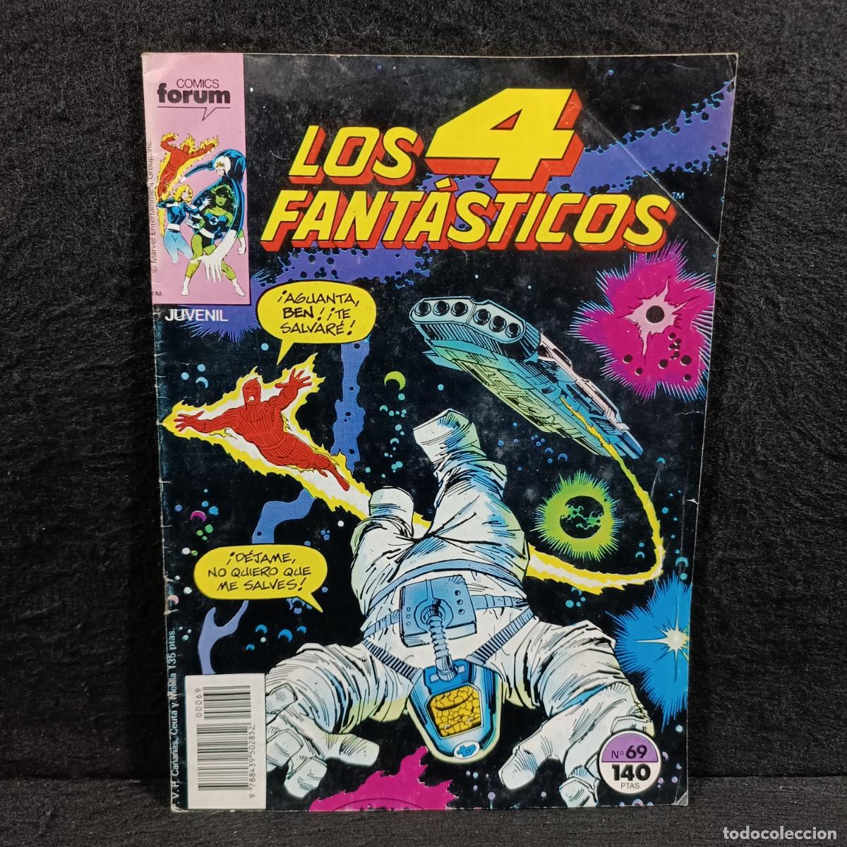 C&oacute;mics: LOS 4 FANT&Aacute;STICOS - N&ordm; 69 - MARVEL COMICS - FORUM / CAA - 29.189 - Foto 1