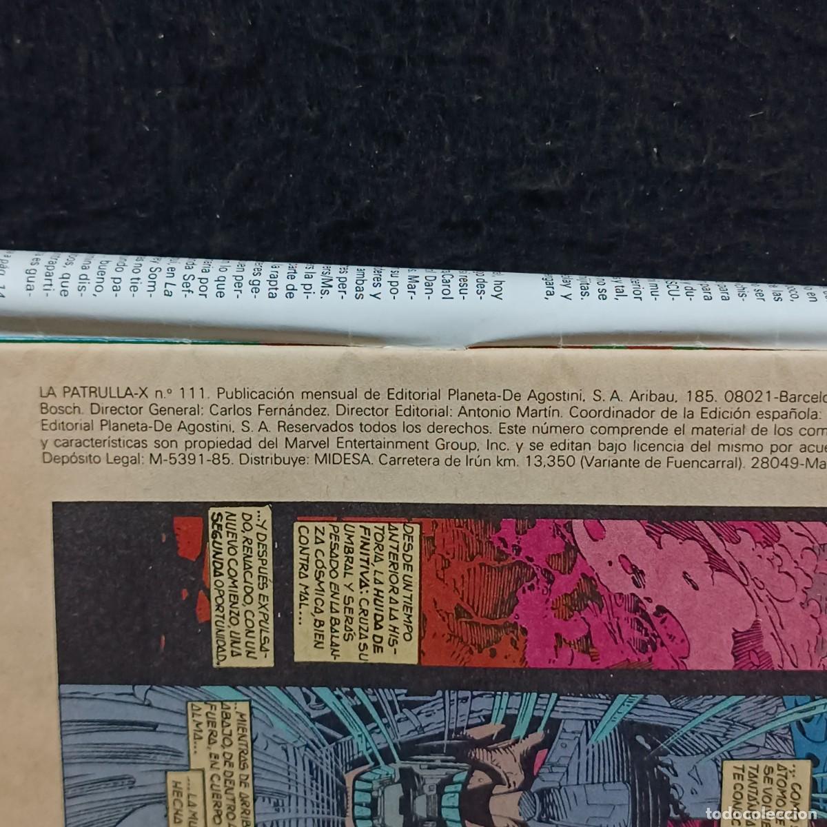 C&oacute;mics: LA PATRULLA X - COMICS FORUM - MARVEL COMICS - N&ordm; 111 / CAA - 29.197 - Foto 4