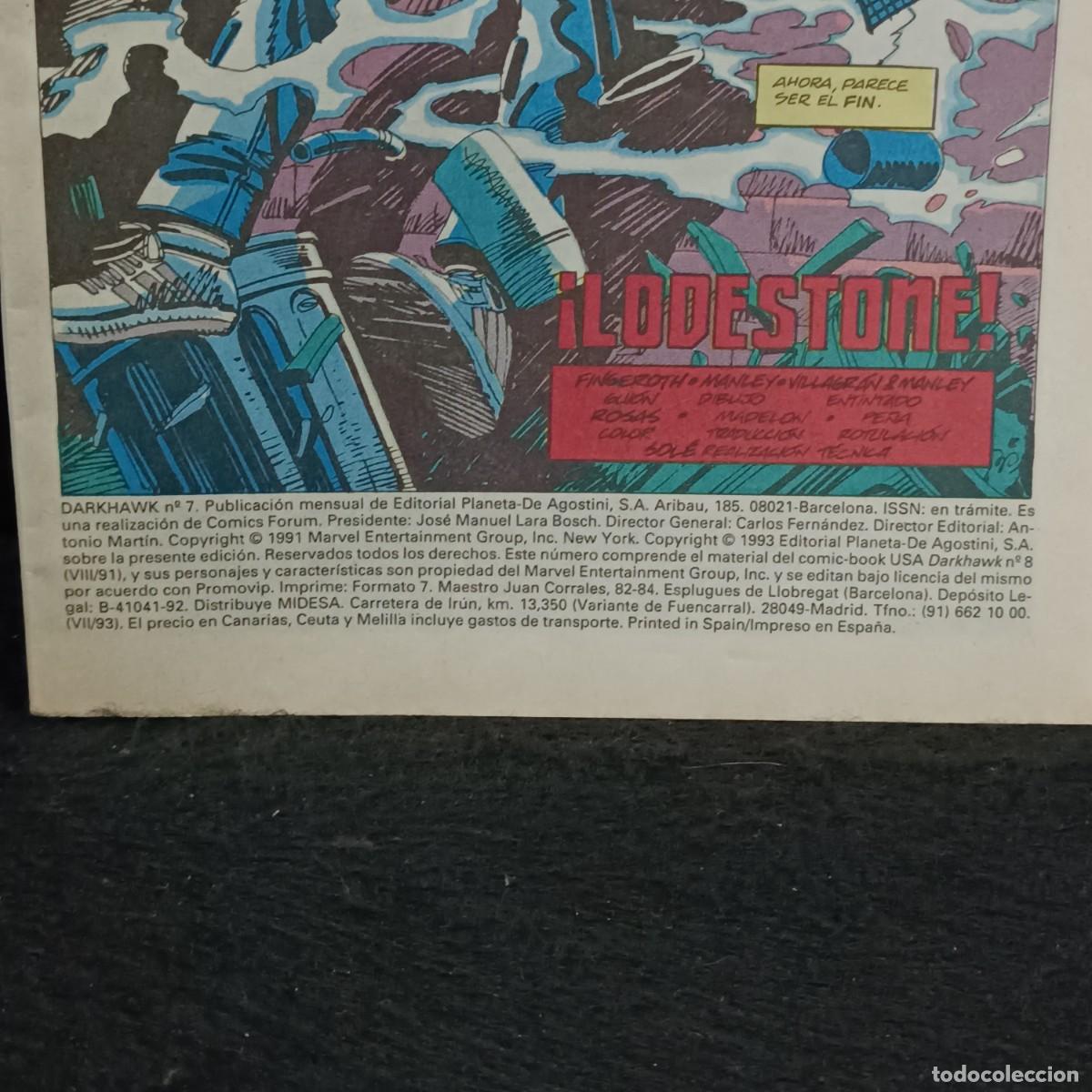 C&oacute;mics: DARKHANK - LODESTONE - N&ordm; 7 - COMICS FORUM - MARVEL COMICS / CAA - 29.198 - Foto 4