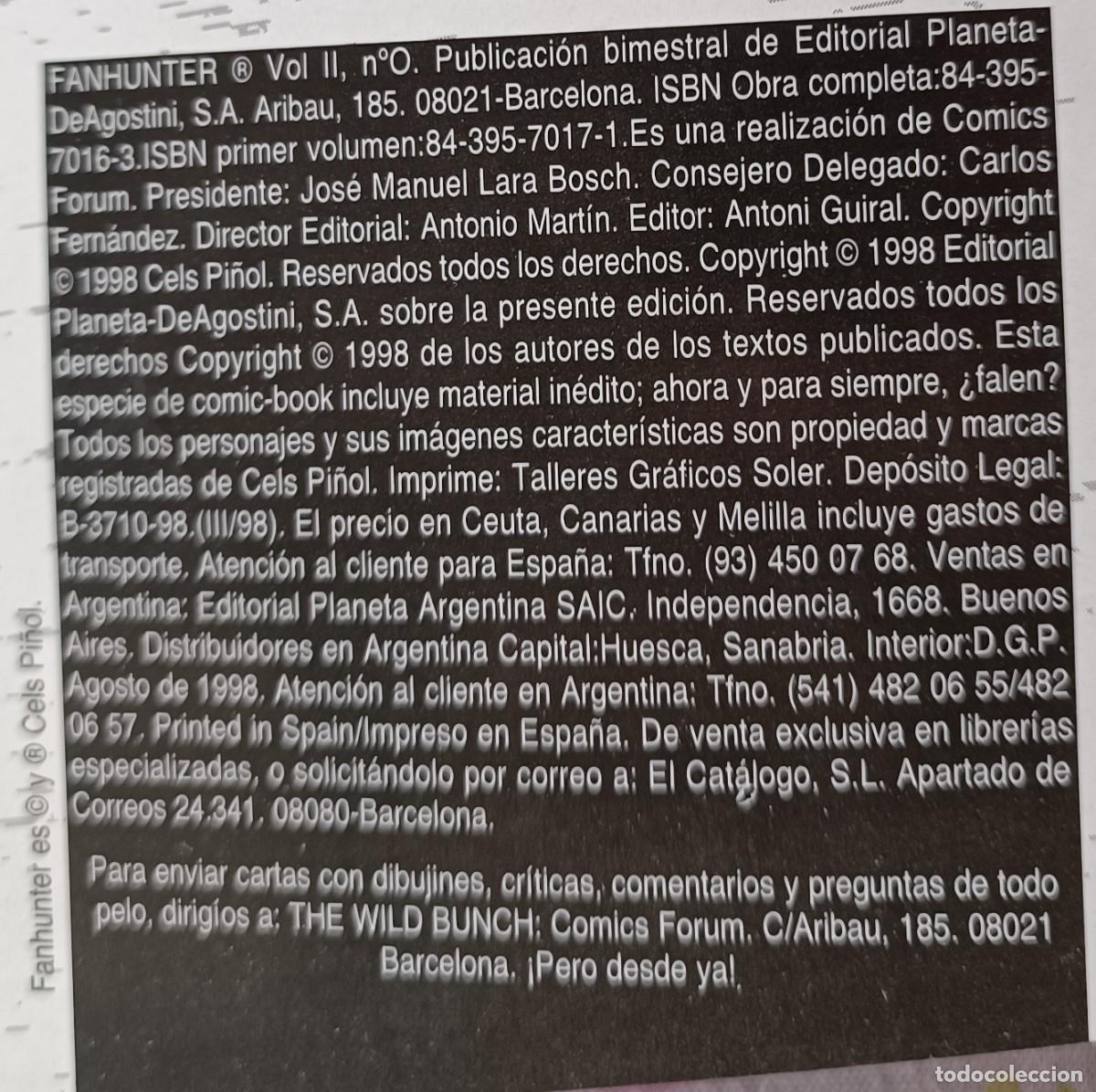C&oacute;mics: FAN CON NATA / FAN LETAL. Y FANHUNTER 0 - Foto 7