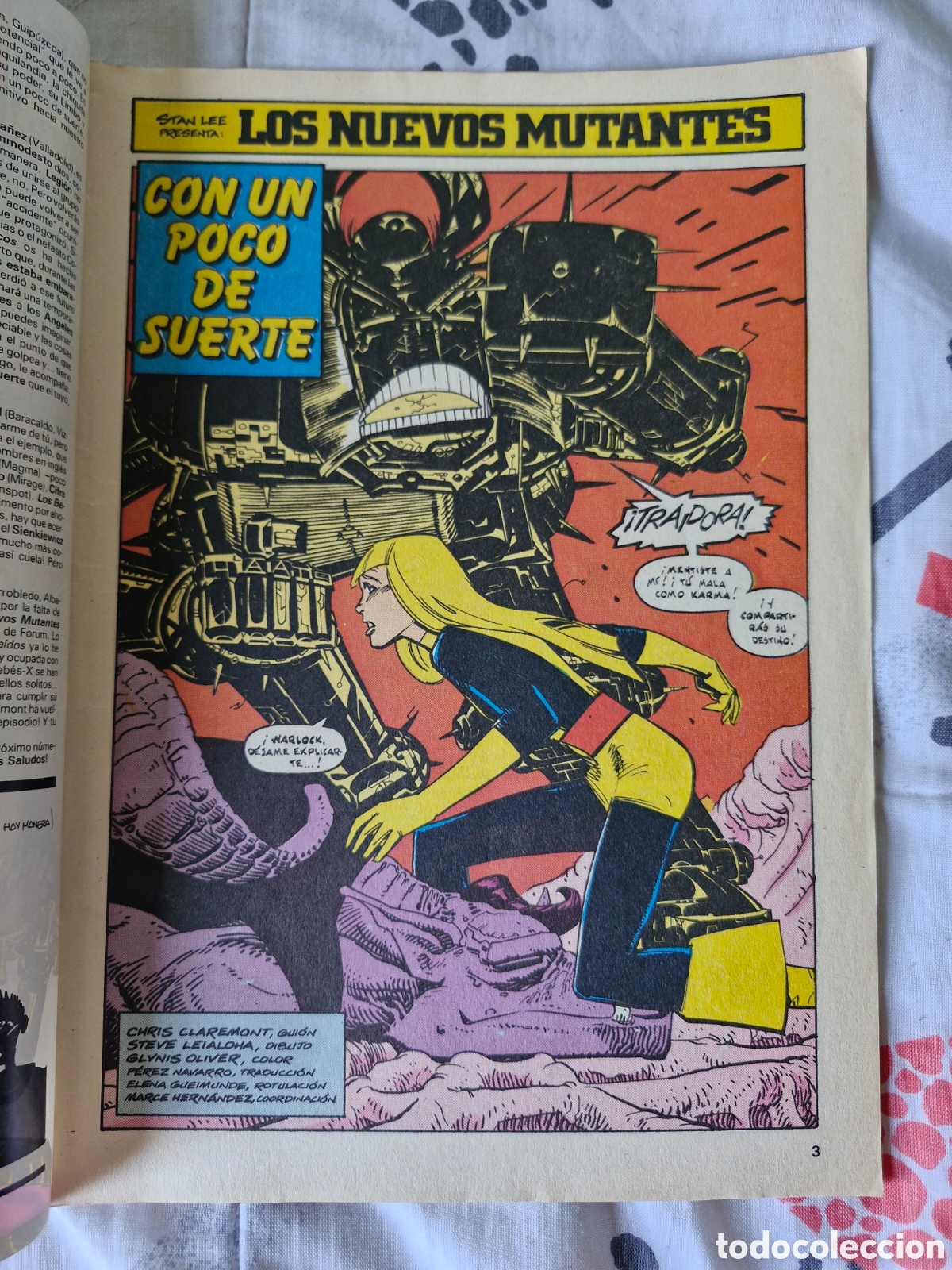 C&oacute;mics: LOS NUEVOS MUTANTES - N&Uacute;MERO 36 - VOL 1 - MARVEL COMICS - FORUM - Foto 3