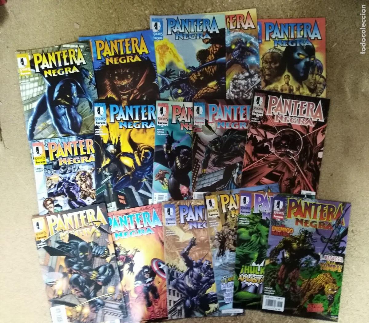 C&oacute;mics: Pantera Negra.Completa 16 comics.Marvel Knights.Forum - Foto 1