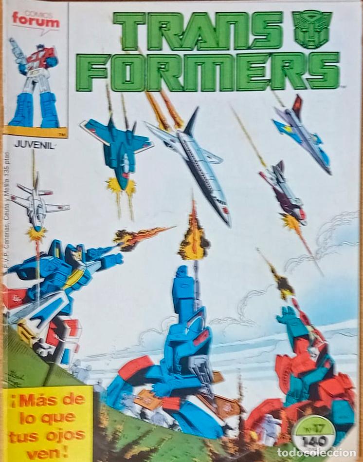 C&oacute;mics: Comic TRANS FORMERS N&ordm; 17 MUY BUEN ESTADO - Foto 1