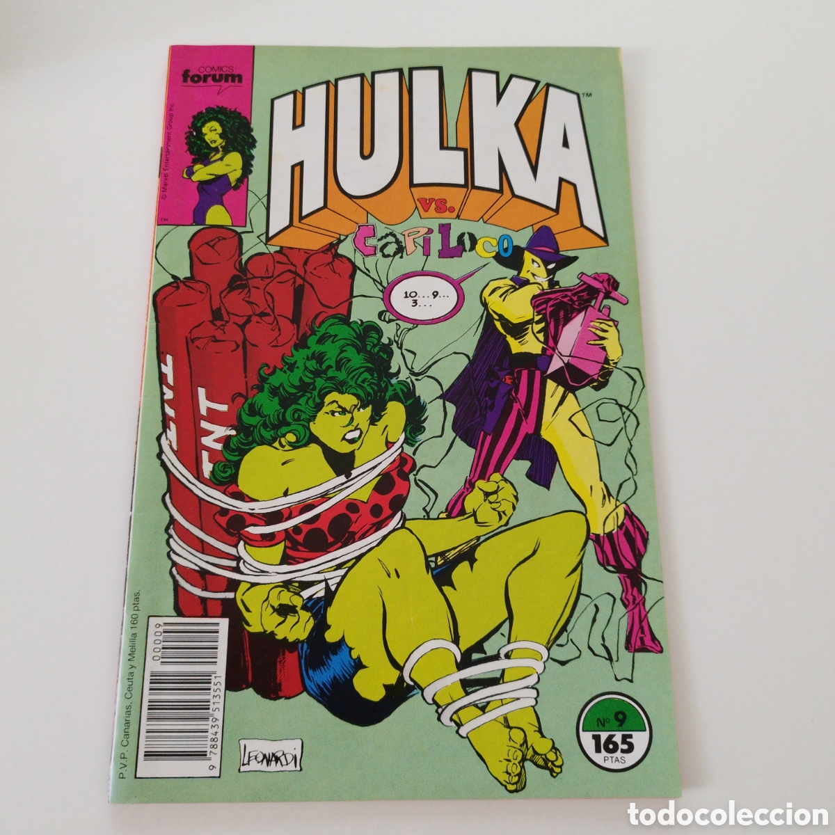 C&oacute;mics: HULKA / # 9 / FORUM COMICS / 1990 - Foto 1
