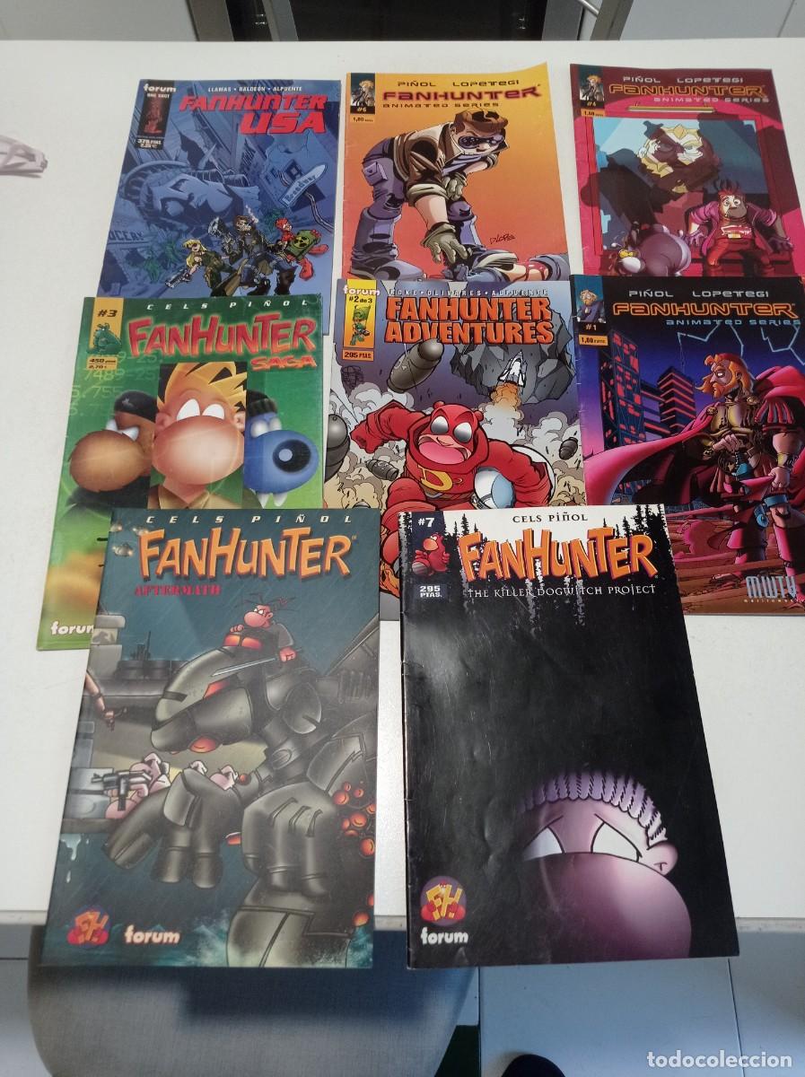 C&oacute;mics: Lote de 8 comics Fanhunter, de Forum, Pi&ntilde;ol lopetegui - Foto 1