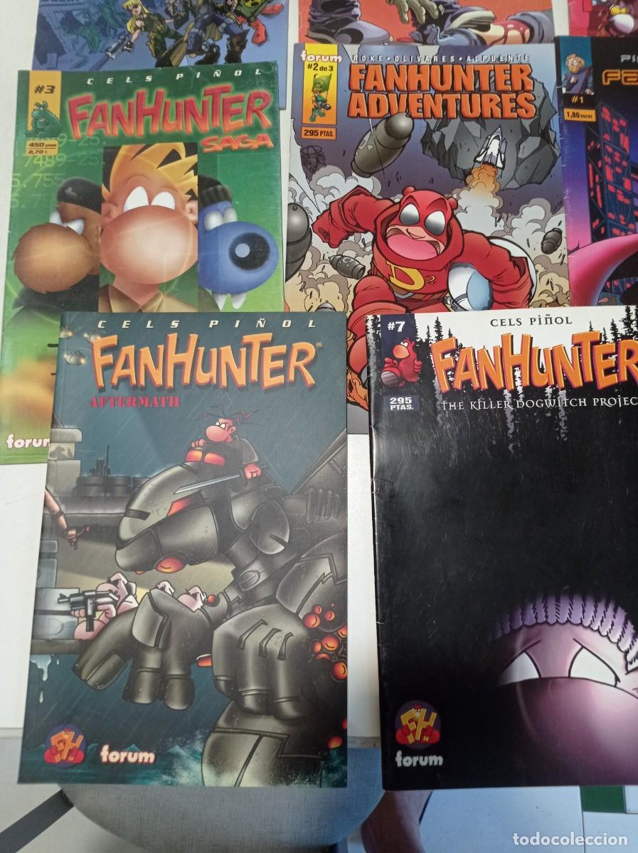 C&oacute;mics: Lote de 8 comics Fanhunter, de Forum, Pi&ntilde;ol lopetegui - Foto 4