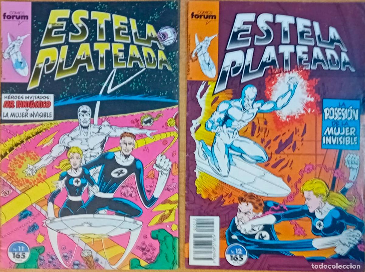 C&oacute;mics: comic ESTELA PLATEADA N&uacute;m 11 - 12 forum en buen estado - Foto 1