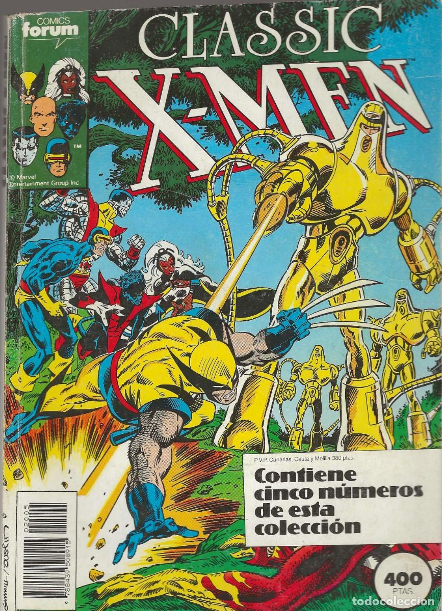 C&oacute;mics: CLASSIC X-MEN -- INCLUYE DEL 21 AL 25 - Foto 1