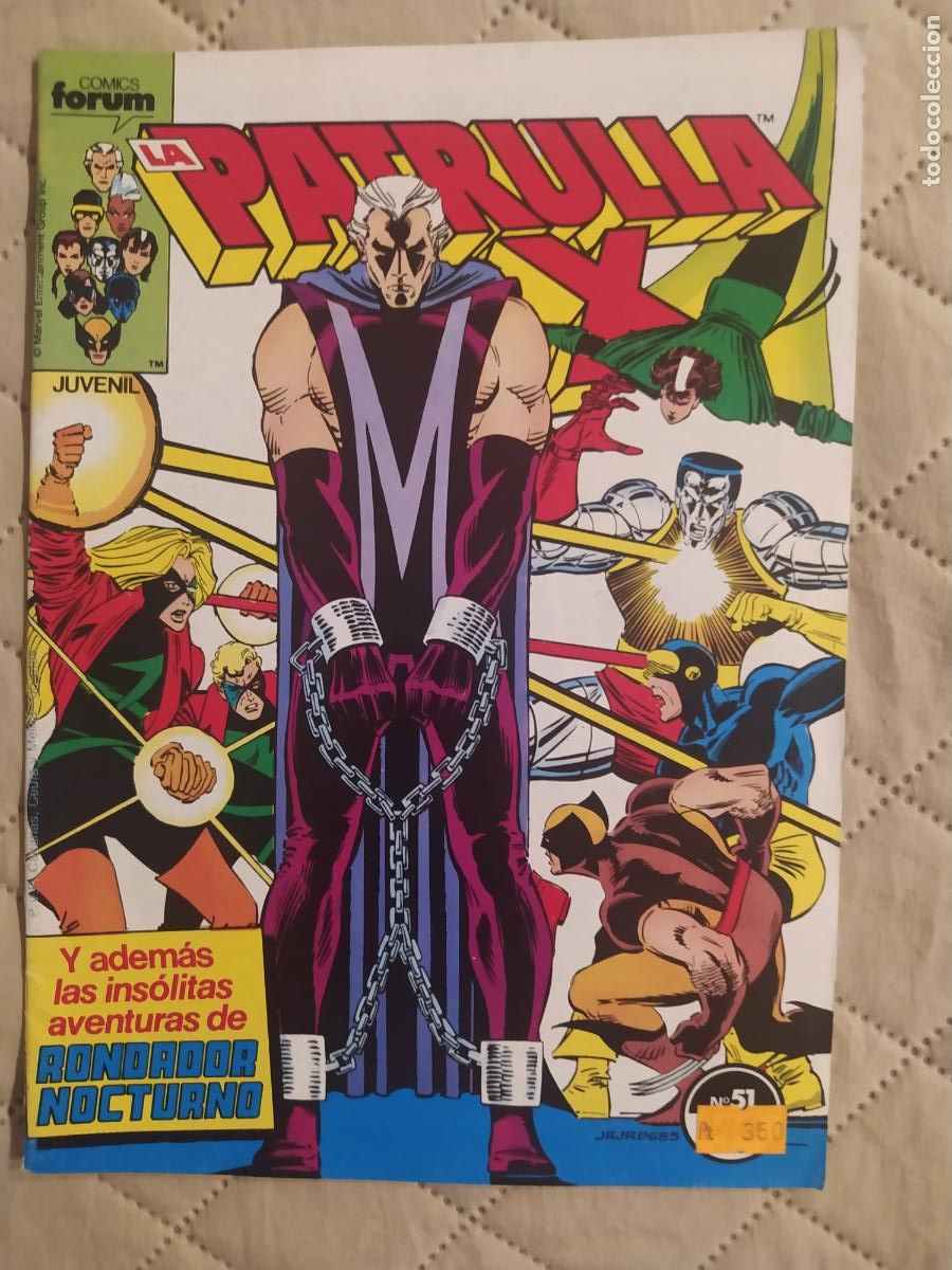 C&oacute;mics: Patrulla X #51 Buen estado - Foto 1