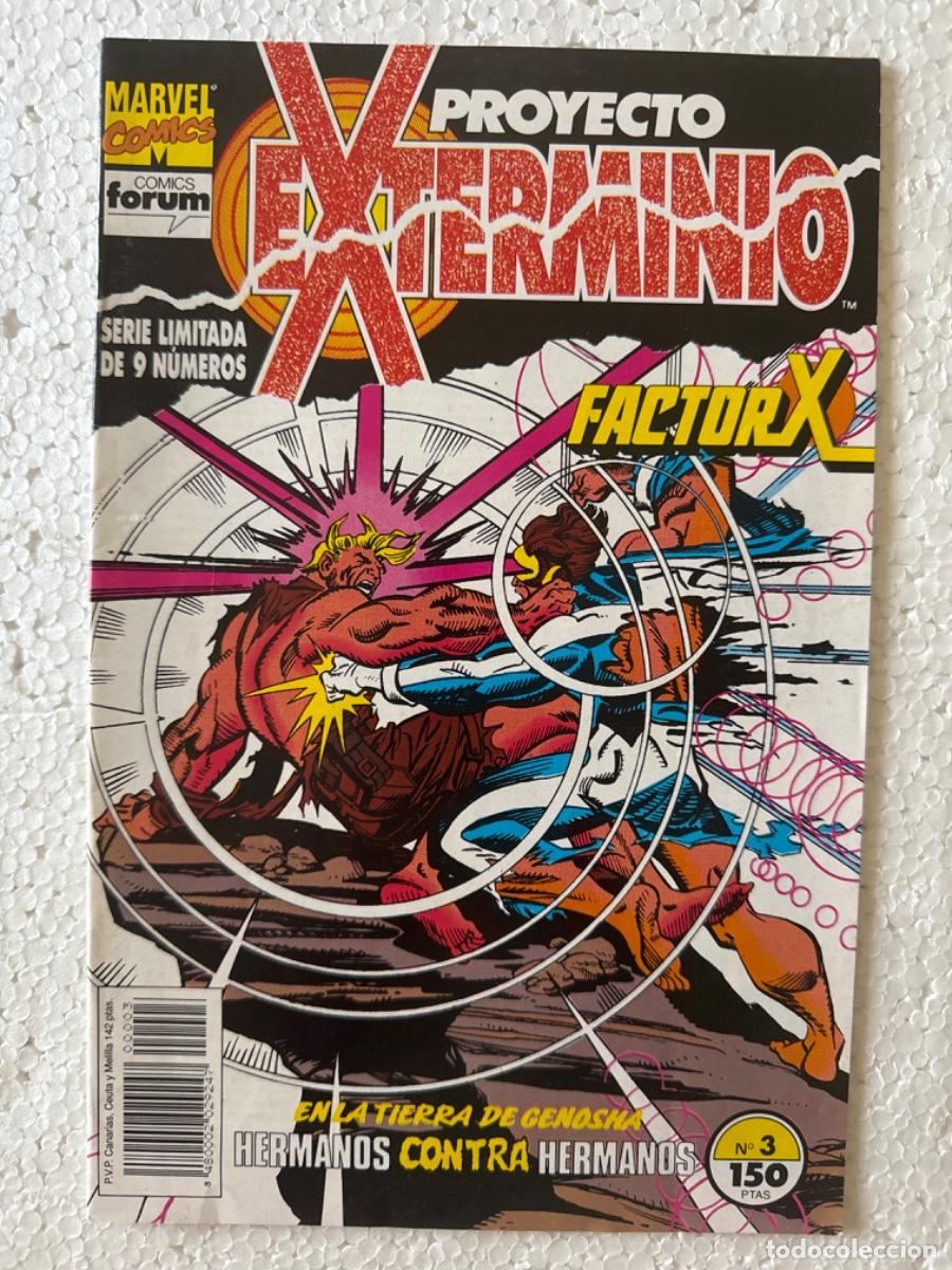 C&oacute;mics: PROYECTO EXTERMINIO 3d9 &laquo;Factor X&raquo; F&Oacute;RUM 1&ordf; edici&oacute;n - Foto 1