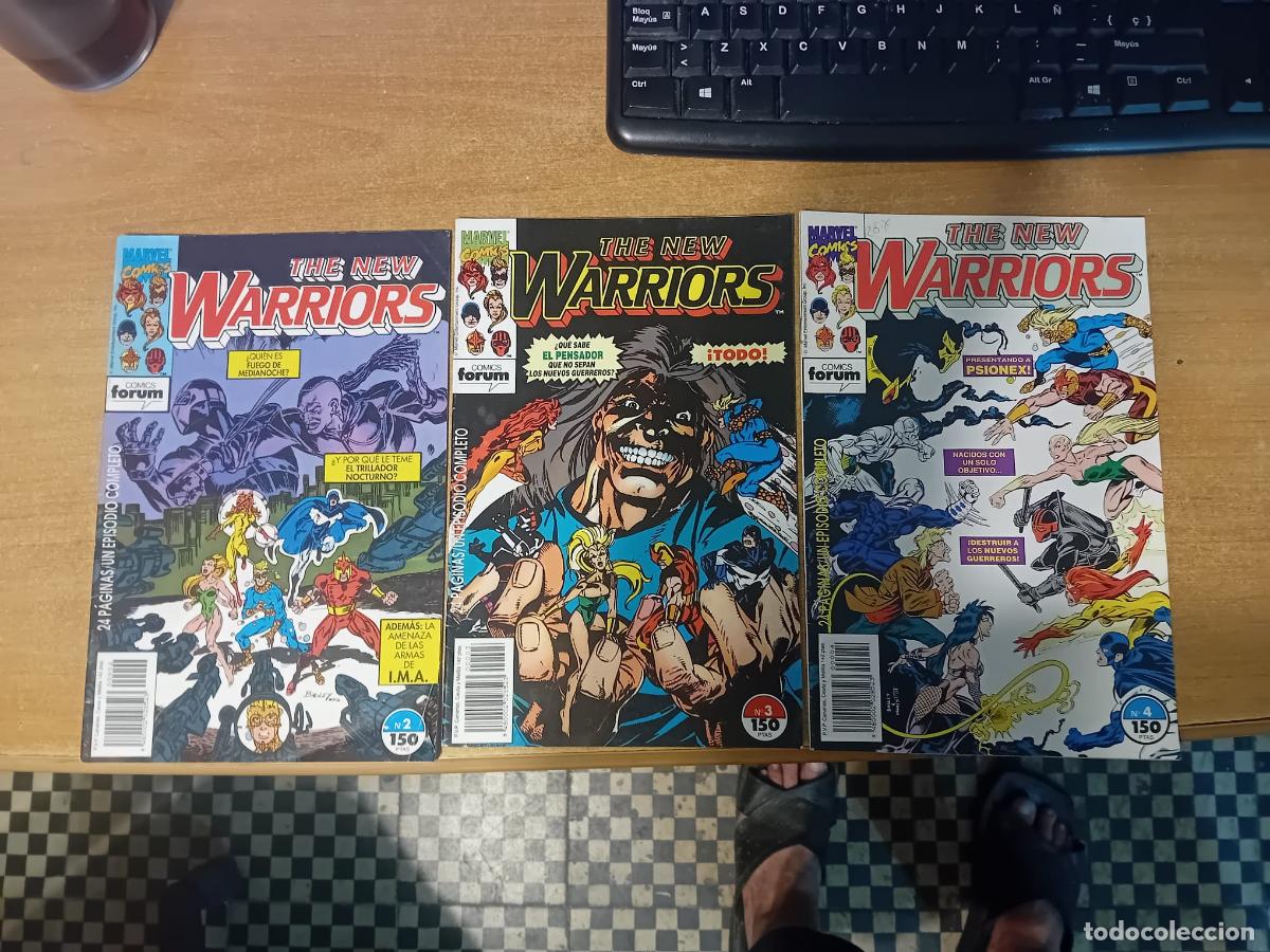 C&oacute;mics: COMIC The new WARRIORS - N&ordm; 2 - 3 - 4 MARVEL & FORUM COMICS - bien conservado - Foto 1
