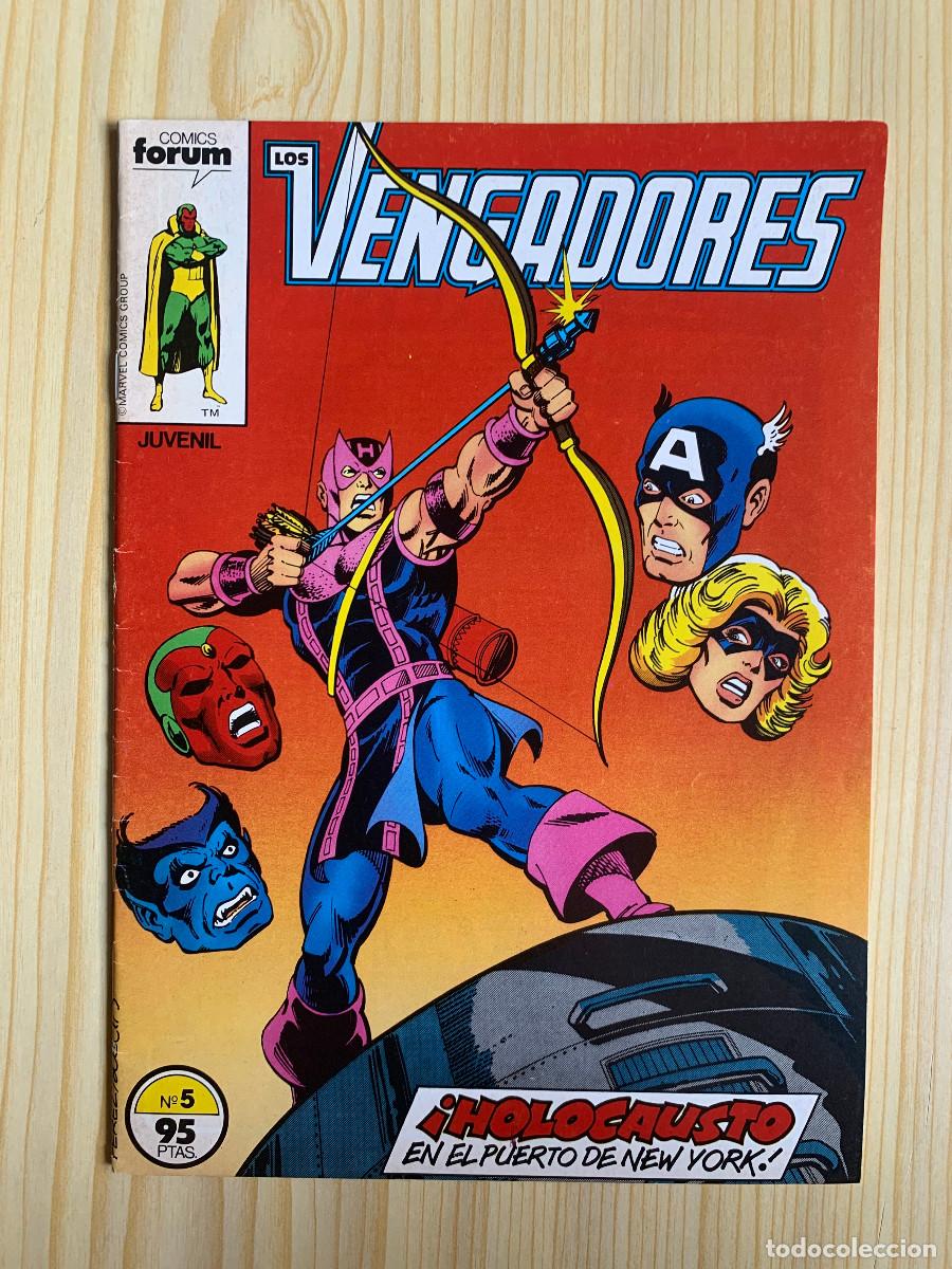 C&oacute;mics: Los Vengadores n&ordm; 5 - Excelente Estado - Foto 1