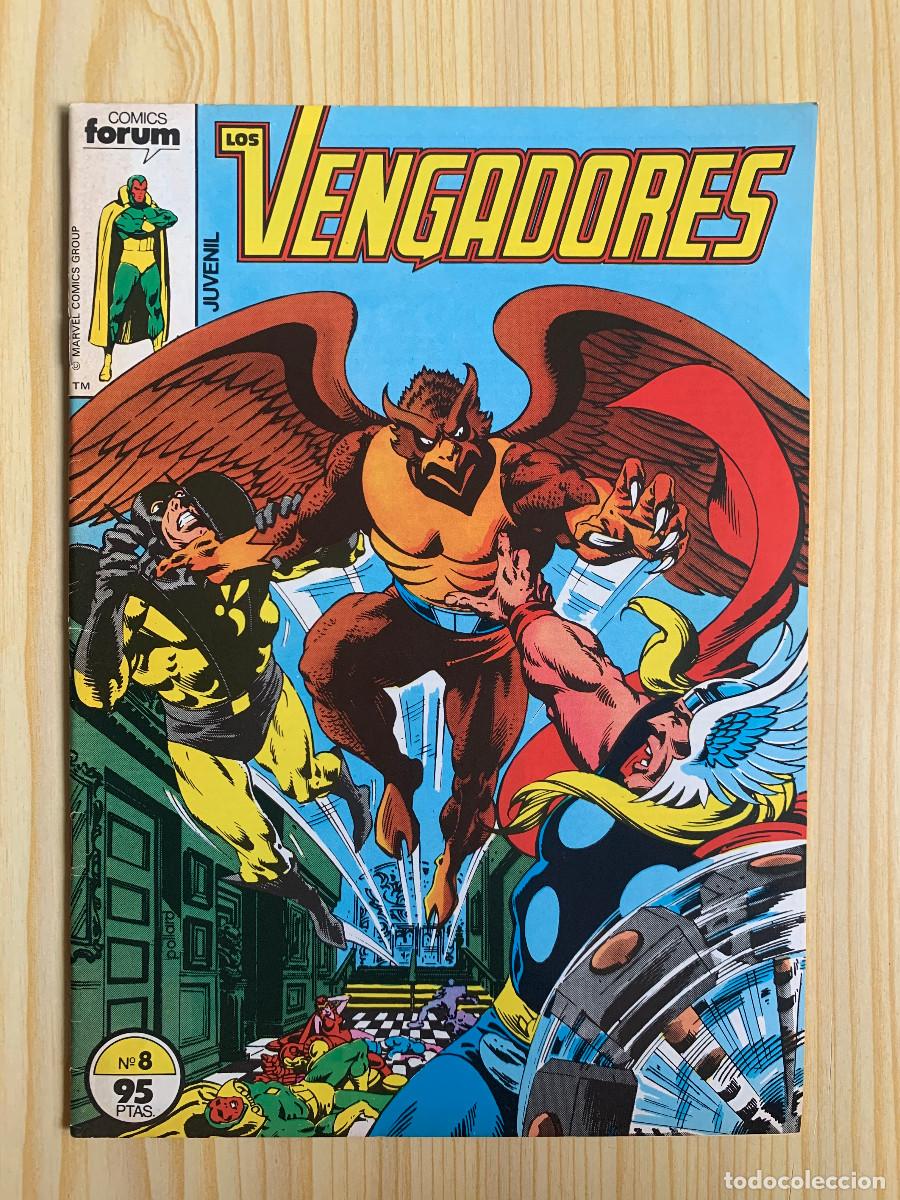 C&oacute;mics: Los Vengadores n&ordm; 8 - Excelente Estado - Foto 1