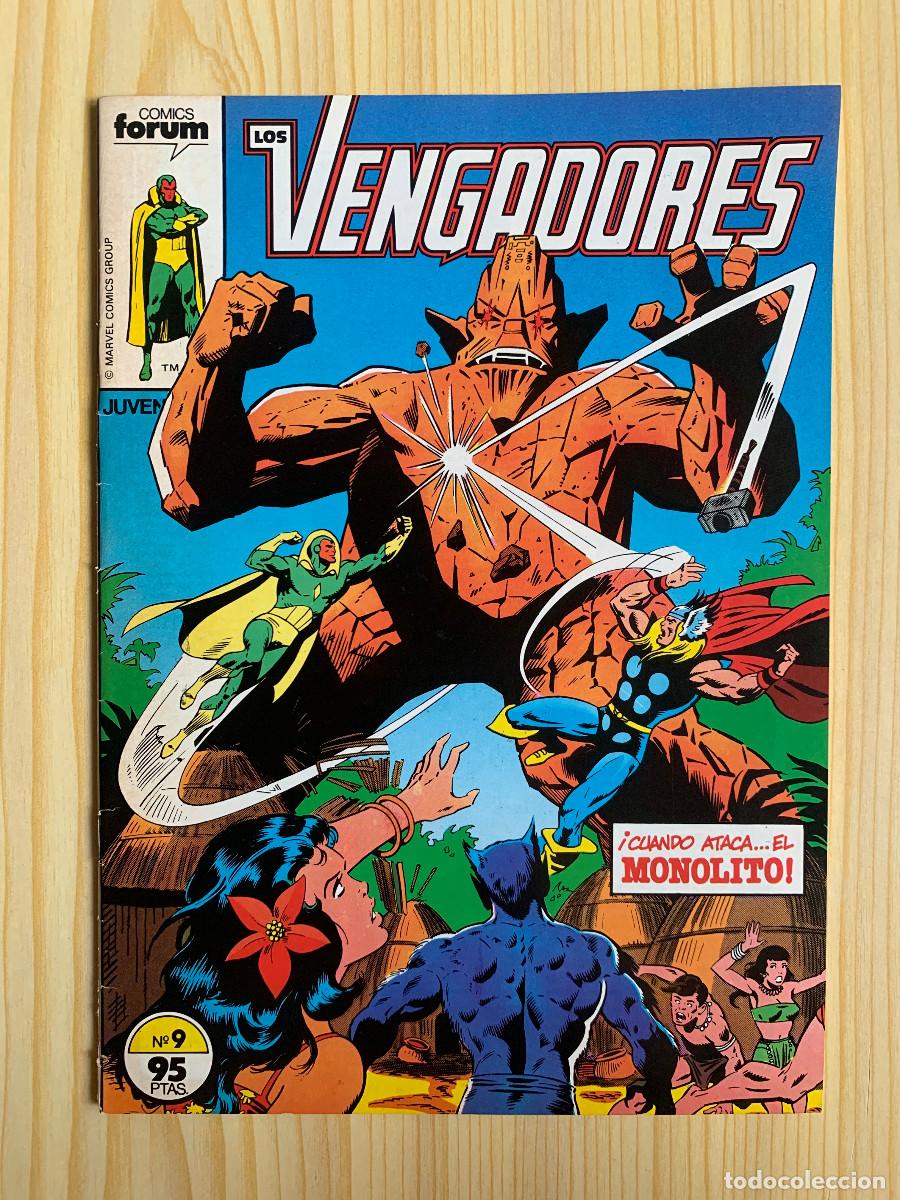 C&oacute;mics: Los Vengadores n&ordm; 9 - Buen Estado - Foto 1